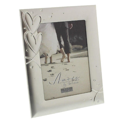 5" X 7" - AMORE BY JULIANA® SILVERPLATED PHOTO FRAME - R. Mc Cullagh Jewellers