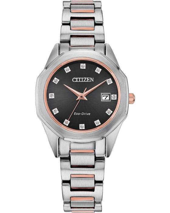 Citizen silhouette cheap diamond sport