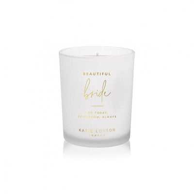 Katie Loxton SENTIMENT CANDLE | BEAUTIFUL BRIDE - R. Mc Cullagh Jewellers