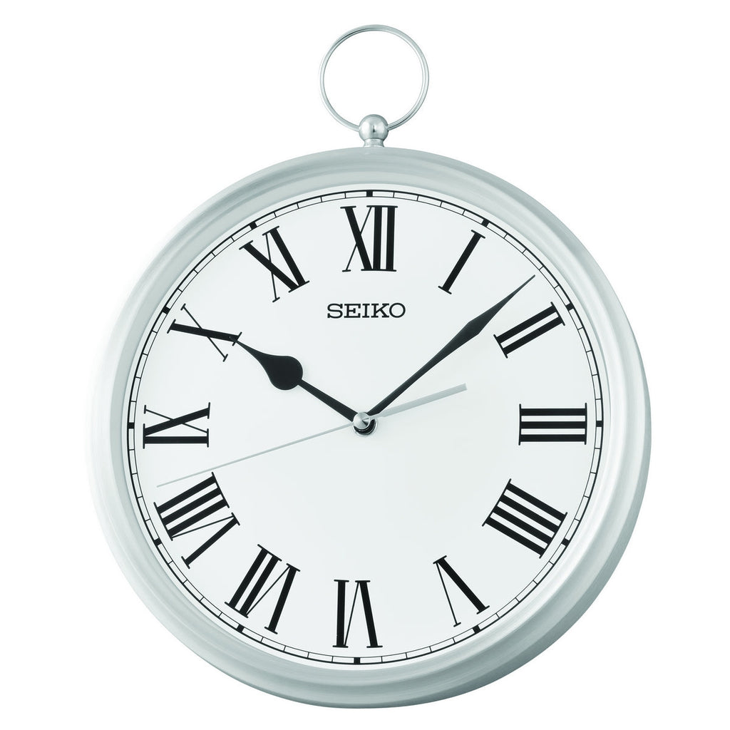 Orologio Da Parete Seiko Clocks QXA342T – Plastica Nera, Secondi Striscianti – Dimensioni 45,5 X 18,7 X 4,8 Cm