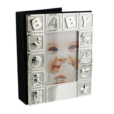 SILVERPLATED BABY PHOTO FRAME & ALBUM - R. Mc Cullagh Jewellers