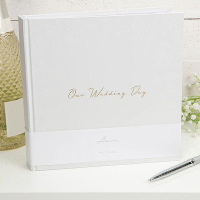 AMORE BY JULIANA® OUR WEDDING DAY PHOTO ALBUM 5" X 7" 50 PG - R. Mc Cullagh Jewellers