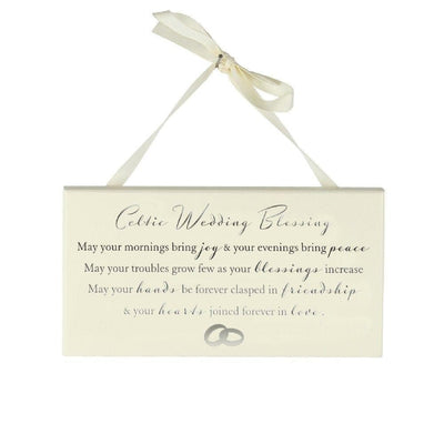 AMORE BY JULIANA® PLAQUE - CELTIC WEDDING BLESSING - R. Mc Cullagh Jewellers