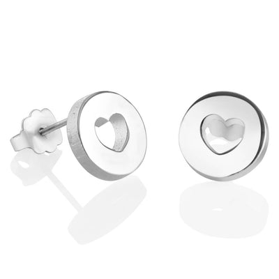 Amour Earrings with Hearts - R. Mc Cullagh Jewellers