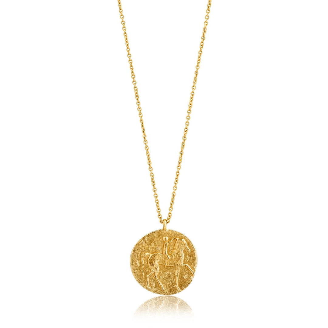 Collana Donna Ania Haie Coins N009-02H - Gioielli In Argento 925 Placcato Rodio, Trendy
