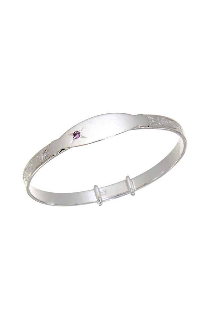 baby bangle sterling silver