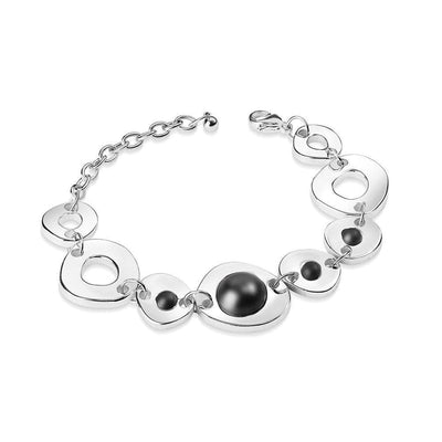 Ceol Silverplate Link Bracelet - R. Mc Cullagh Jewellers