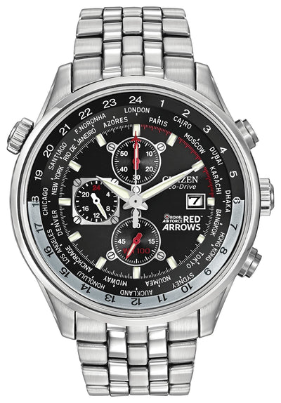 Citizen Red Arrows World Time Chronograph - R. Mc Cullagh Jewellers