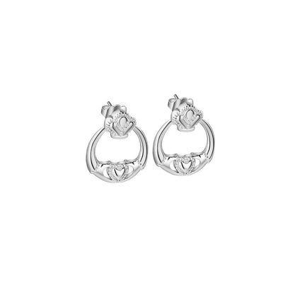 Claddagh Earrings - R. Mc Cullagh Jewellers