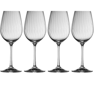 Galway Crystal ERNE Wine SET OF 4 - R. Mc Cullagh Jewellers