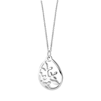Leaf Oval Pendant - R. Mc Cullagh Jewellers