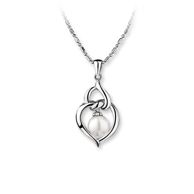 Pearl Heart Pendant - R. Mc Cullagh Jewellers
