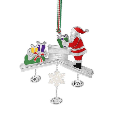 Santa on Chimney Decoration - R. Mc Cullagh Jewellers