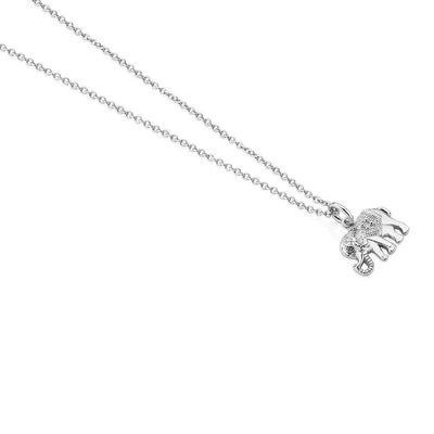 Silver plate Pendant with Elephant - R. Mc Cullagh Jewellers