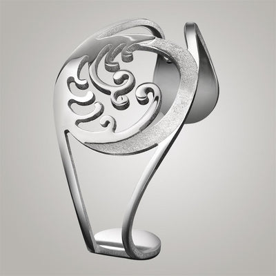 Silverplate Ocean Bangle - R. Mc Cullagh Jewellers
