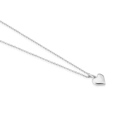 Silverplate Pendant with Heart - R. Mc Cullagh Jewellers