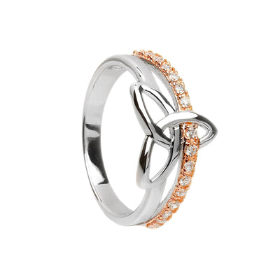 Sterling Silver trinity knot ring - R. Mc Cullagh Jewellers