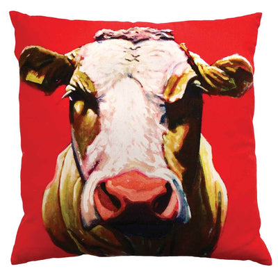 Tipperary Crystal Eoin O Connor Pull The Udder One 45cm Cushion - R. Mc Cullagh Jewellers