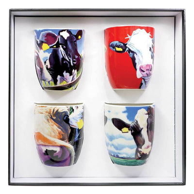 Tipperary Crystal Eoin O Connor Set Of 4 Mugs - R. Mc Cullagh Jewellers